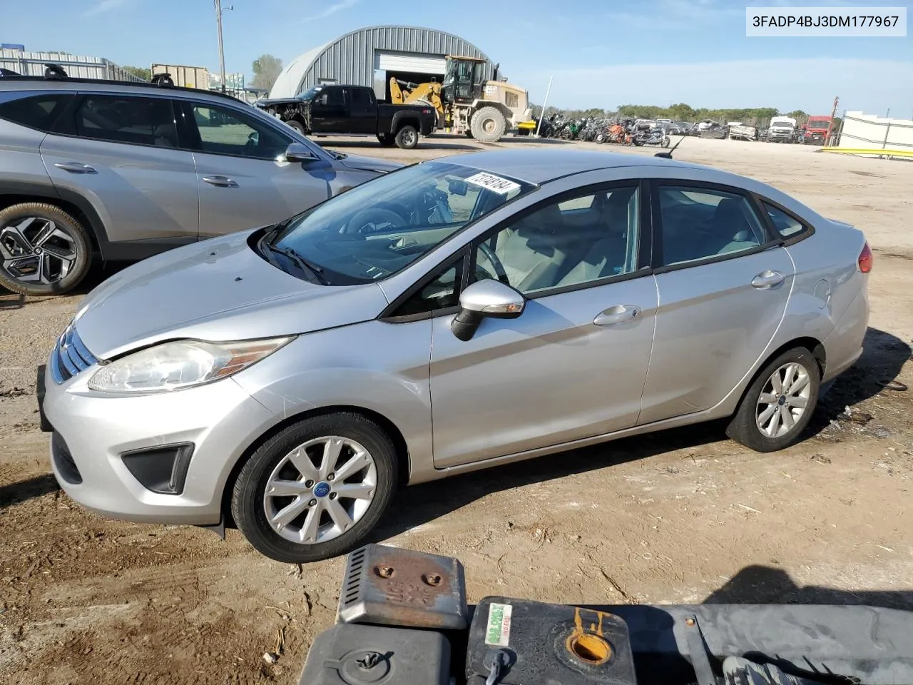 2013 Ford Fiesta Se VIN: 3FADP4BJ3DM177967 Lot: 73748184