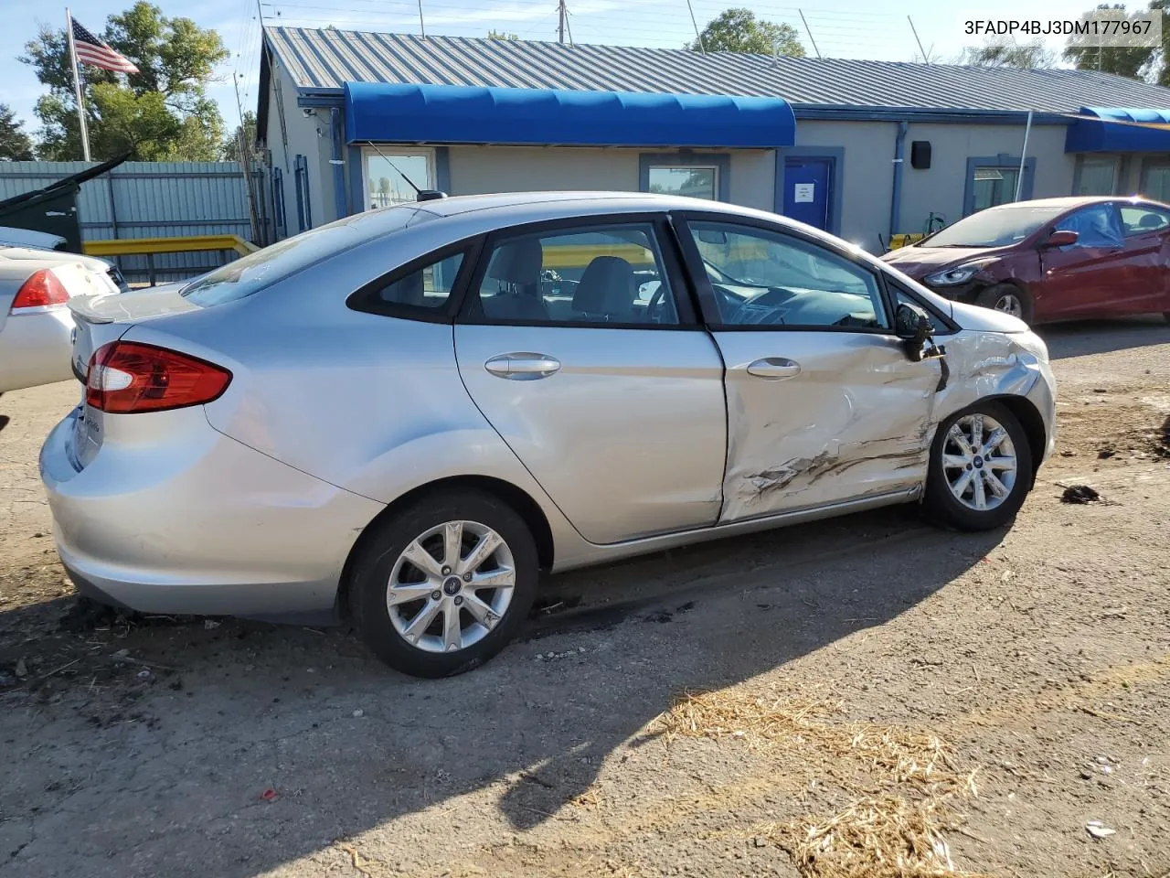 2013 Ford Fiesta Se VIN: 3FADP4BJ3DM177967 Lot: 73748184