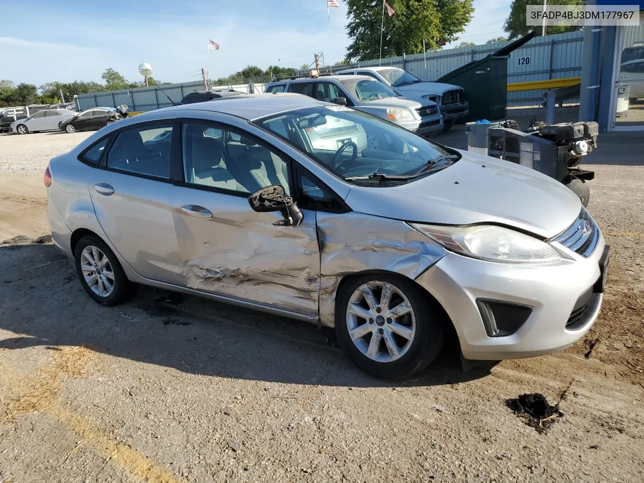 2013 Ford Fiesta Se VIN: 3FADP4BJ3DM177967 Lot: 73748184