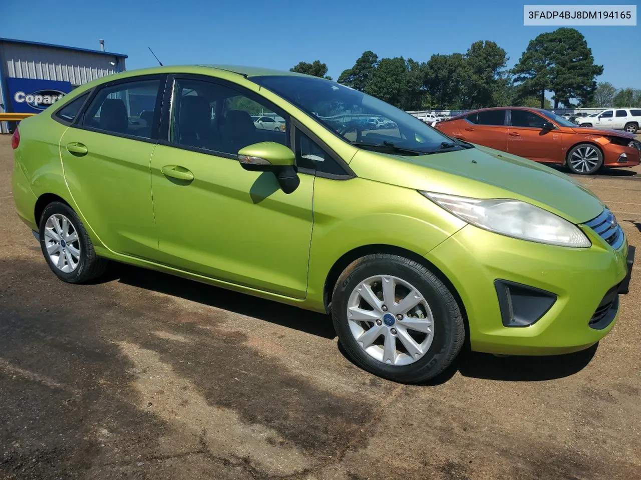 2013 Ford Fiesta Se VIN: 3FADP4BJ8DM194165 Lot: 74111794