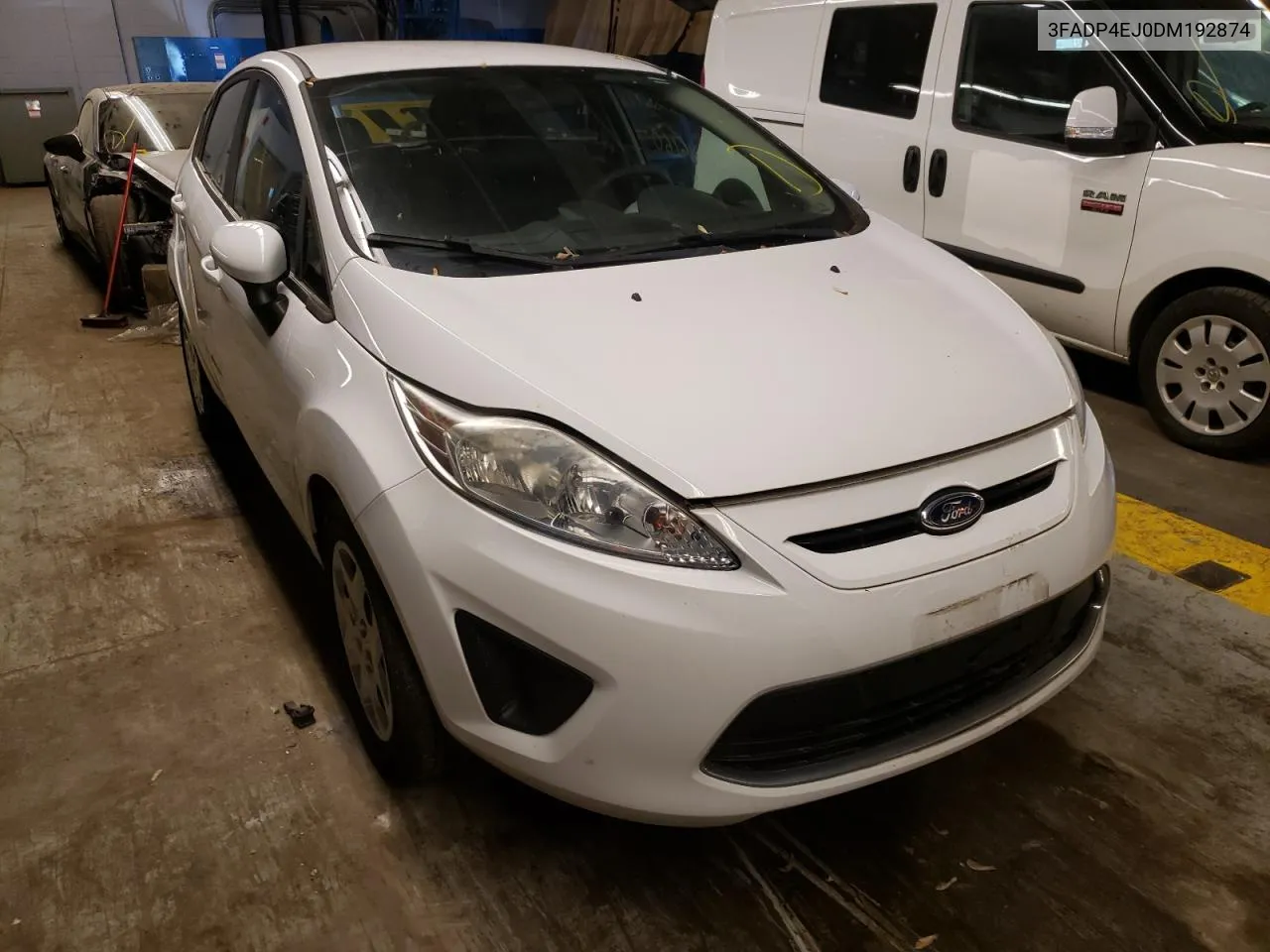 2013 Ford Fiesta Se VIN: 3FADP4EJ0DM192874 Lot: 74133663