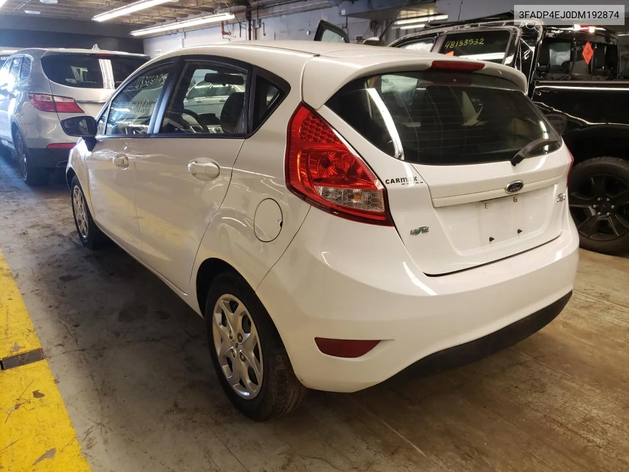 2013 Ford Fiesta Se VIN: 3FADP4EJ0DM192874 Lot: 74133663