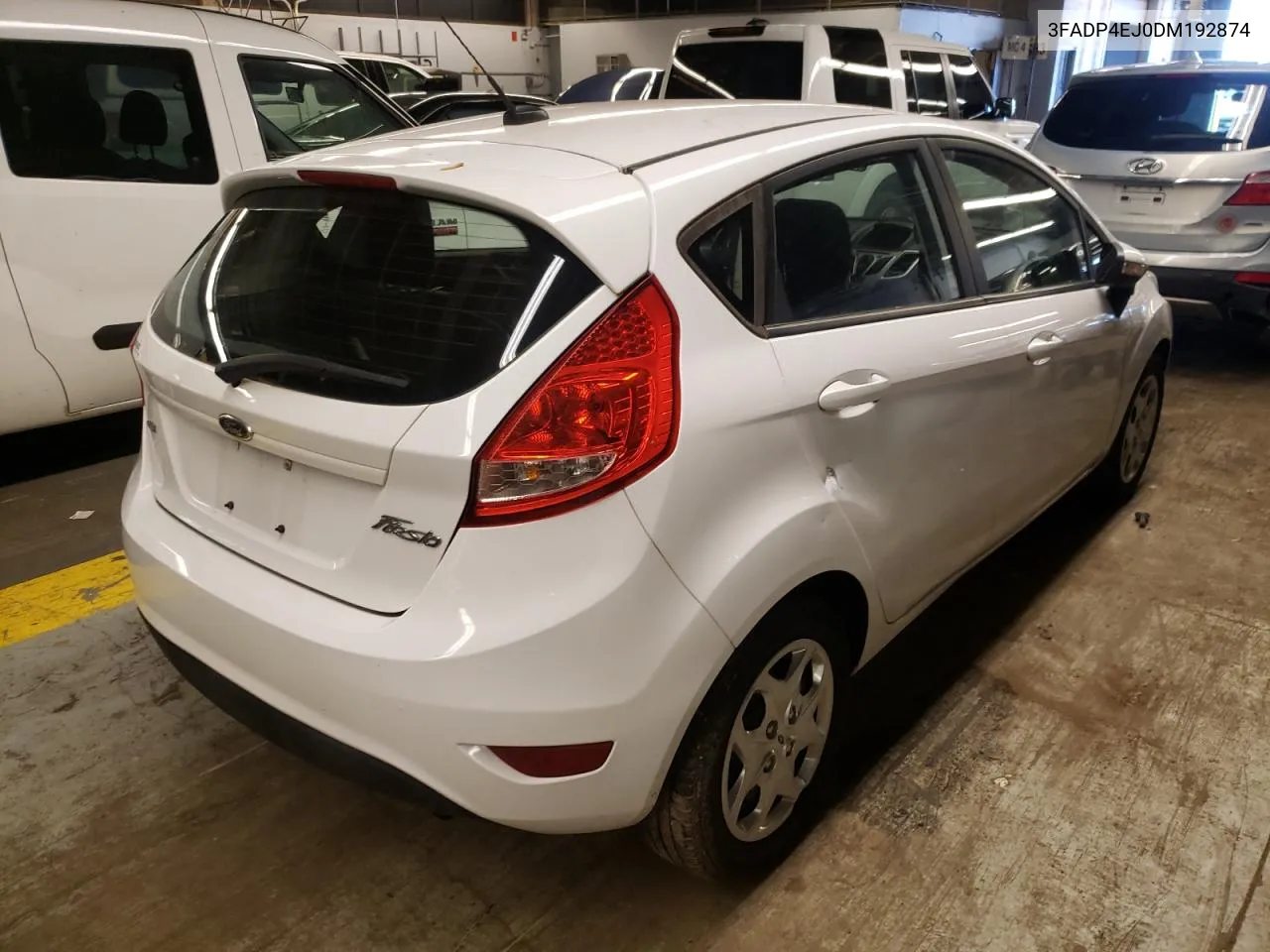 2013 Ford Fiesta Se VIN: 3FADP4EJ0DM192874 Lot: 74133663