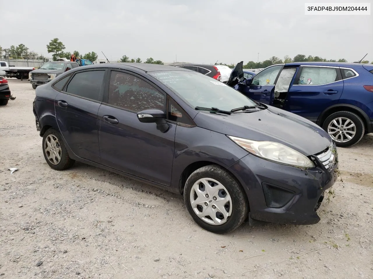 2013 Ford Fiesta Se VIN: 3FADP4BJ9DM204444 Lot: 74200514