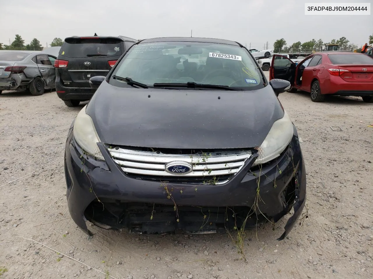 2013 Ford Fiesta Se VIN: 3FADP4BJ9DM204444 Lot: 74200514