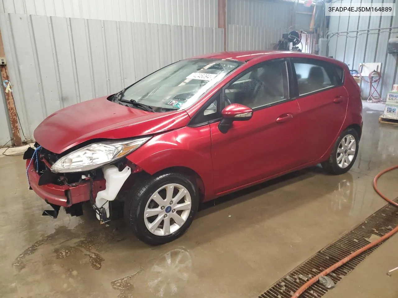 2013 Ford Fiesta Se VIN: 3FADP4EJ5DM164889 Lot: 74248094