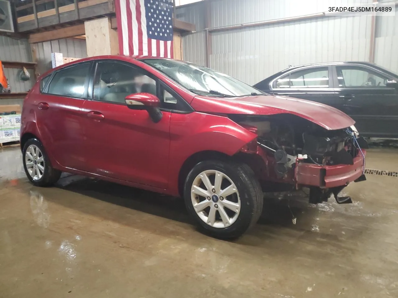 2013 Ford Fiesta Se VIN: 3FADP4EJ5DM164889 Lot: 74248094