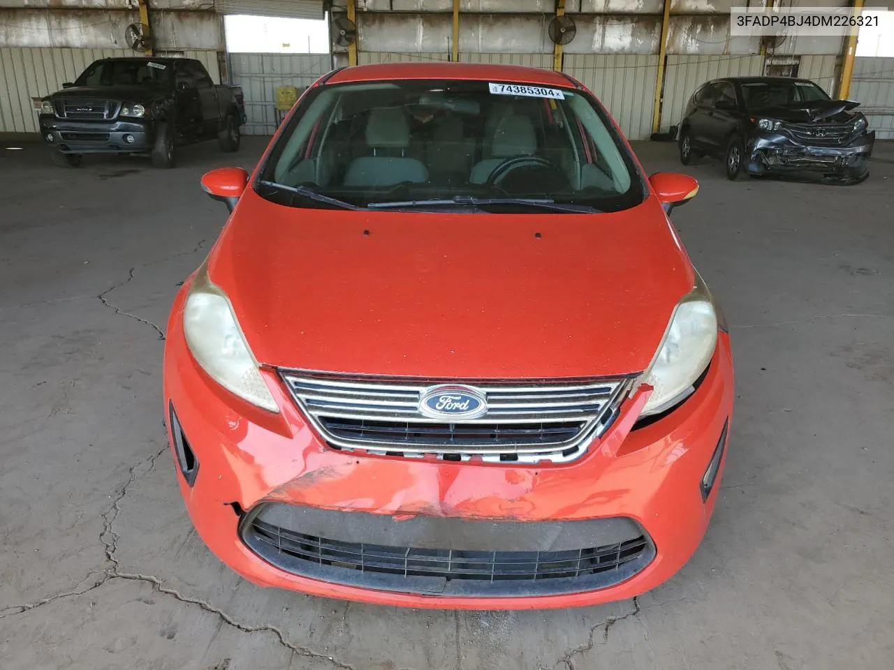 2013 Ford Fiesta Se VIN: 3FADP4BJ4DM226321 Lot: 74385304