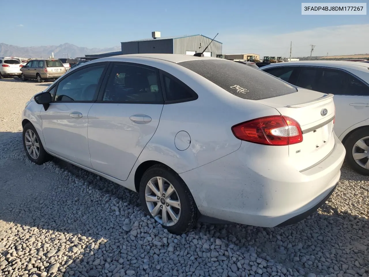 2013 Ford Fiesta Se VIN: 3FADP4BJ8DM177267 Lot: 75329704