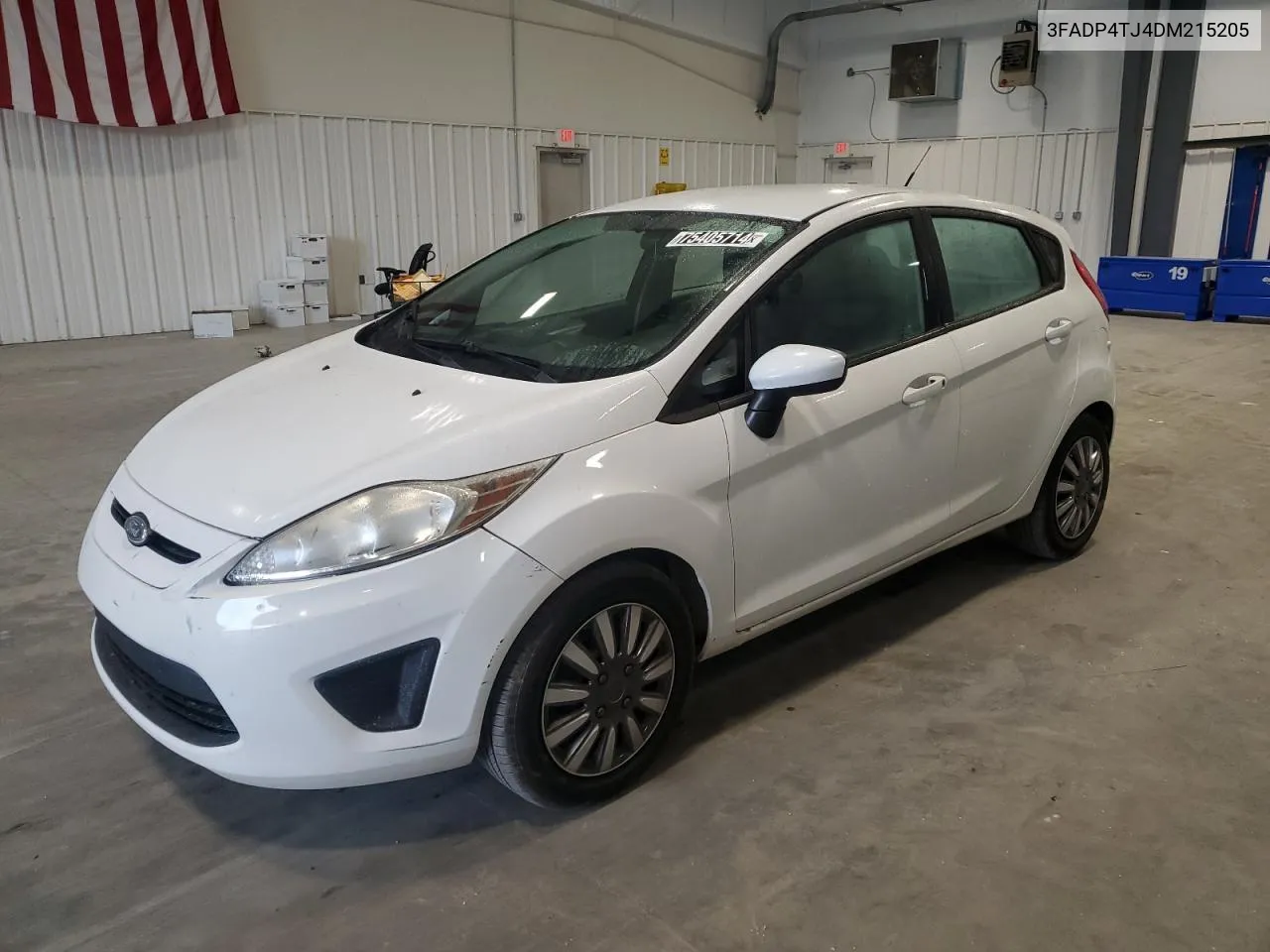 2013 Ford Fiesta S VIN: 3FADP4TJ4DM215205 Lot: 75405714