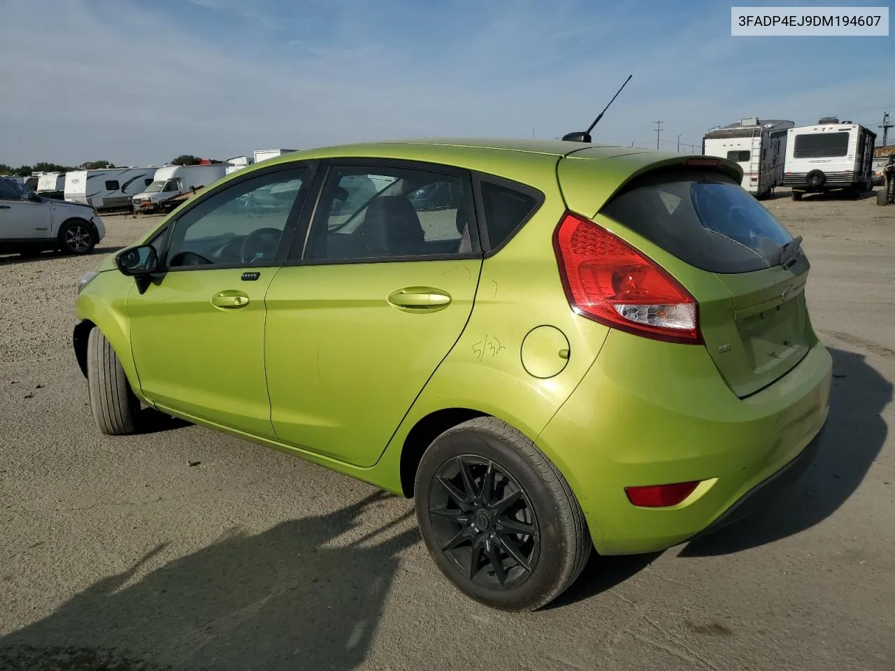 2013 Ford Fiesta Se VIN: 3FADP4EJ9DM194607 Lot: 75467454