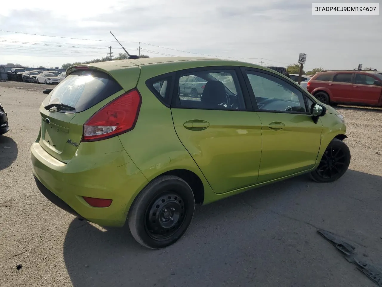 2013 Ford Fiesta Se VIN: 3FADP4EJ9DM194607 Lot: 75467454