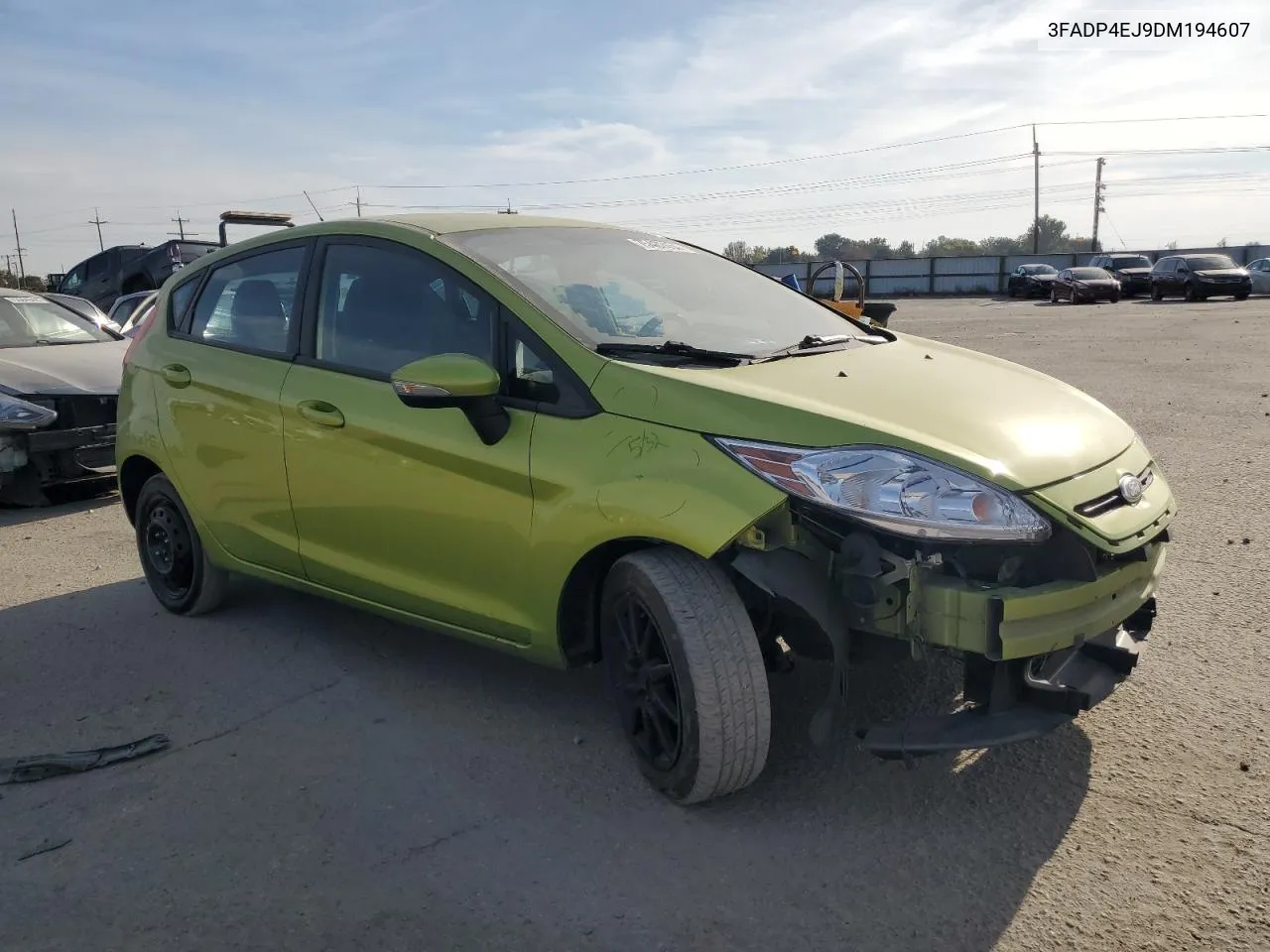 2013 Ford Fiesta Se VIN: 3FADP4EJ9DM194607 Lot: 75467454