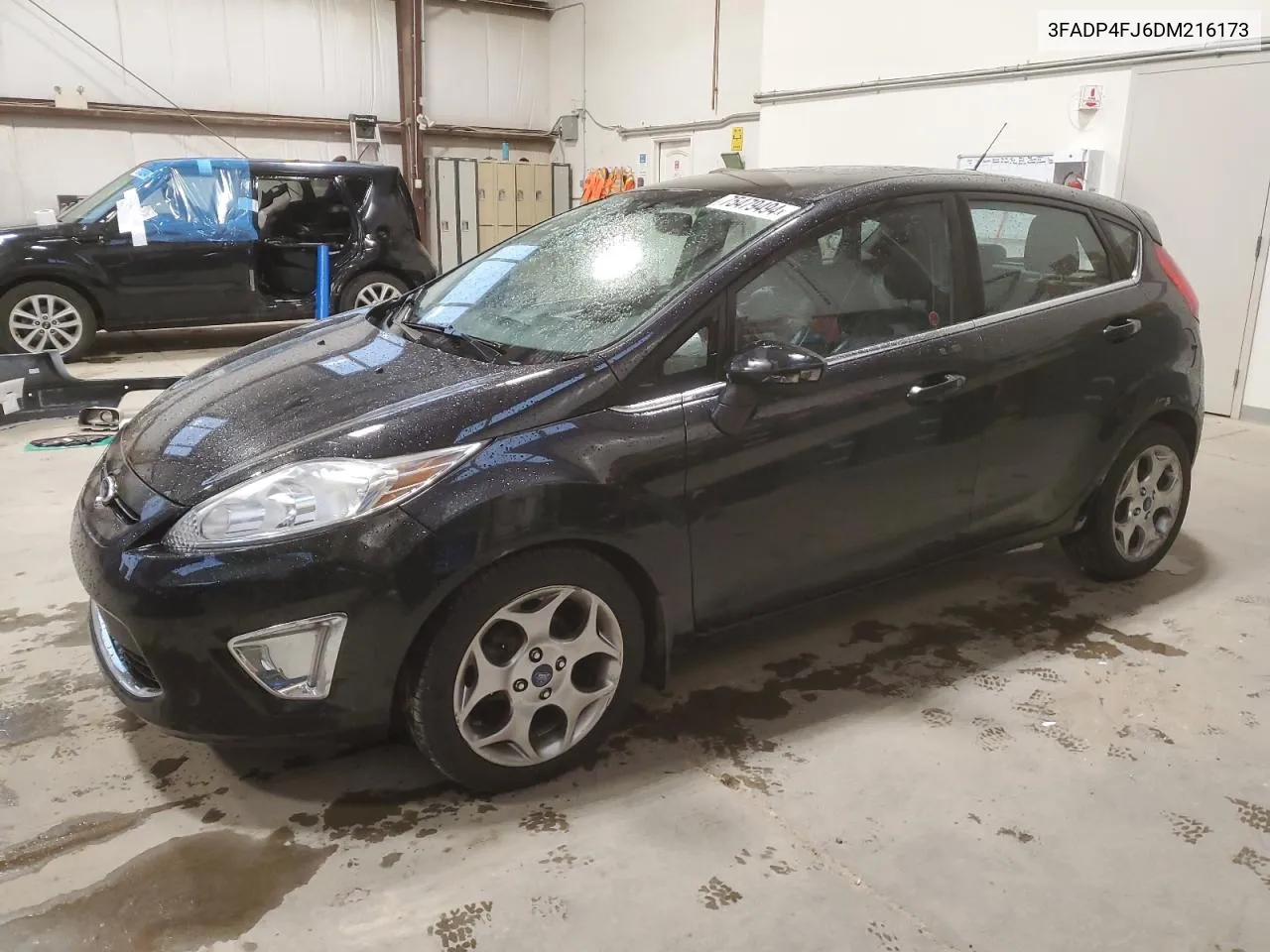 2013 Ford Fiesta Titanium VIN: 3FADP4FJ6DM216173 Lot: 75479494