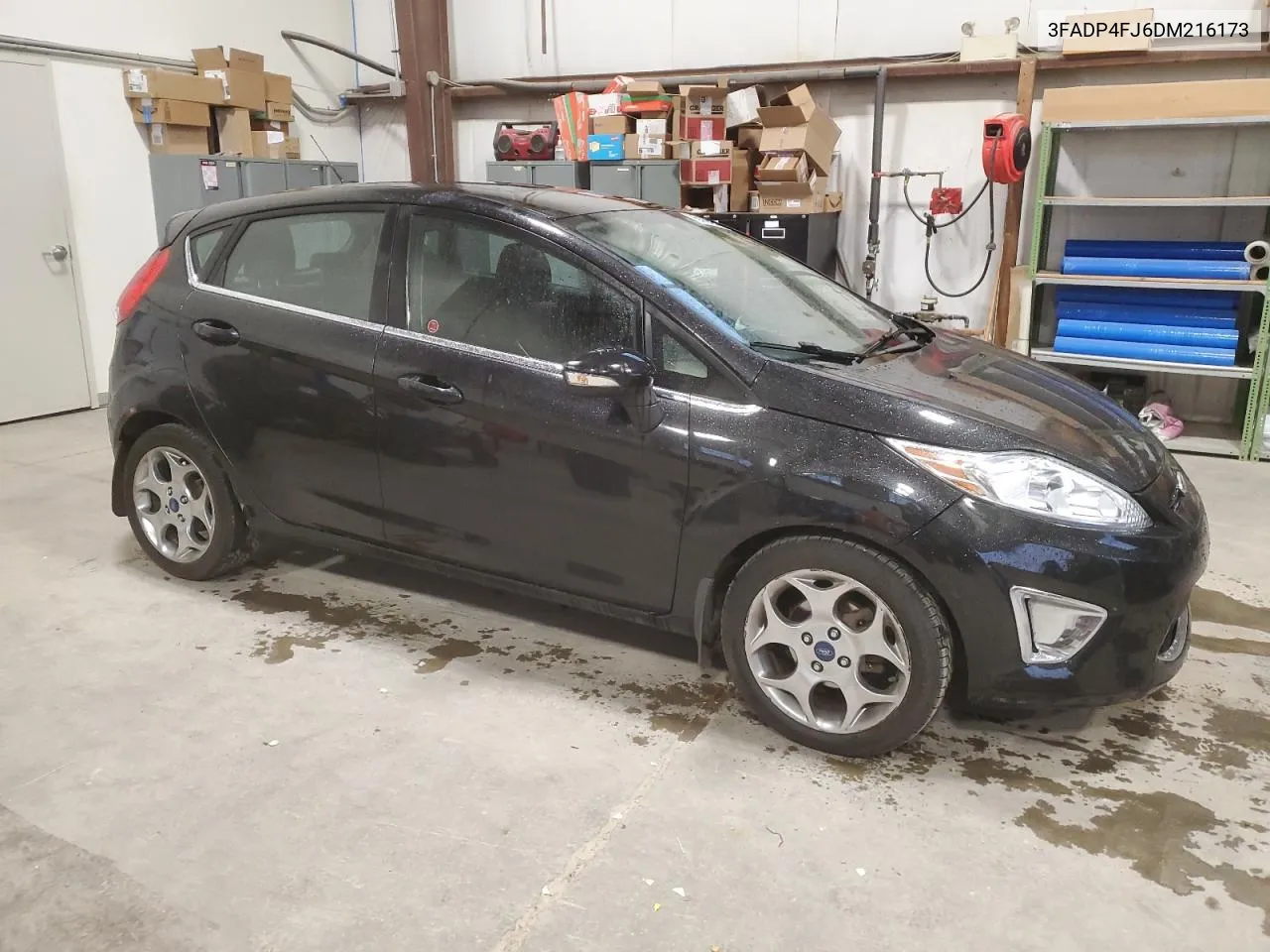 2013 Ford Fiesta Titanium VIN: 3FADP4FJ6DM216173 Lot: 75479494