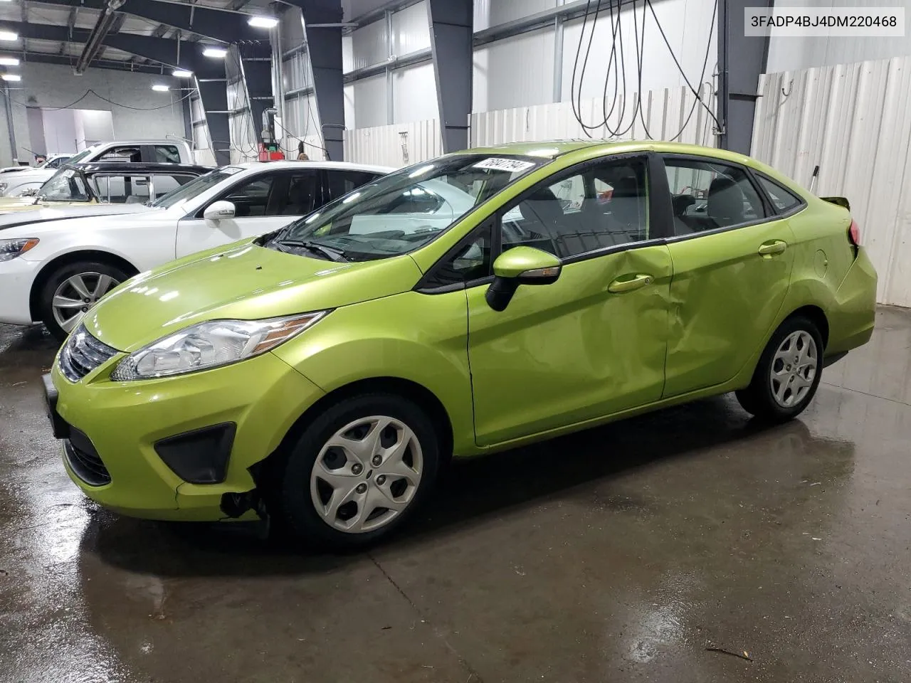 2013 Ford Fiesta Se VIN: 3FADP4BJ4DM220468 Lot: 76047794