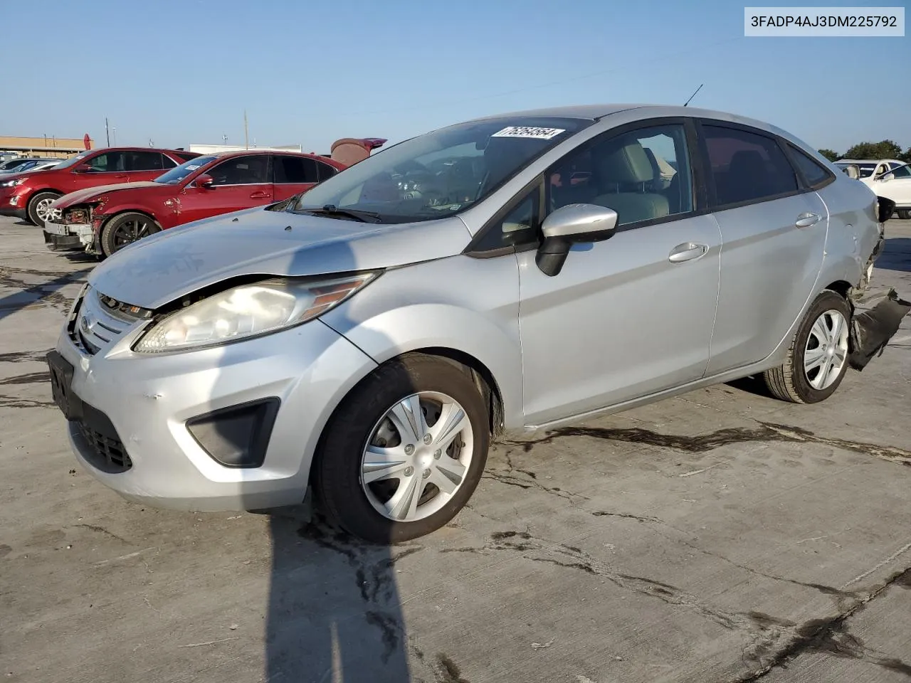 2013 Ford Fiesta S VIN: 3FADP4AJ3DM225792 Lot: 76264564