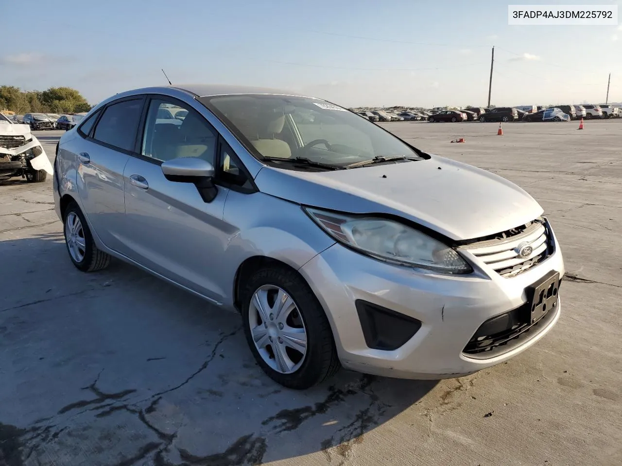 2013 Ford Fiesta S VIN: 3FADP4AJ3DM225792 Lot: 76264564