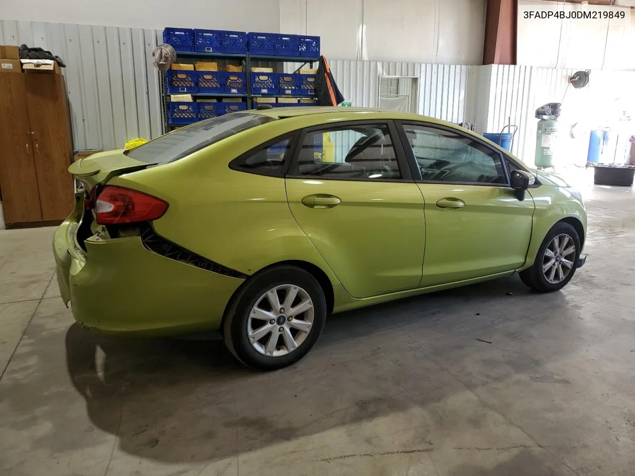 2013 Ford Fiesta Se VIN: 3FADP4BJ0DM219849 Lot: 76656054