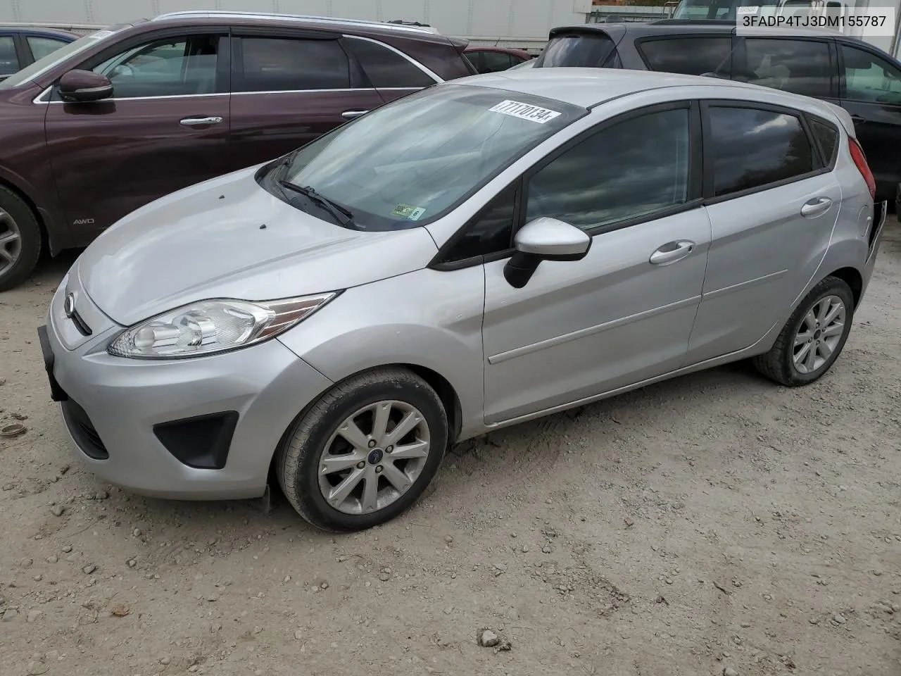 2013 Ford Fiesta S VIN: 3FADP4TJ3DM155787 Lot: 77170134