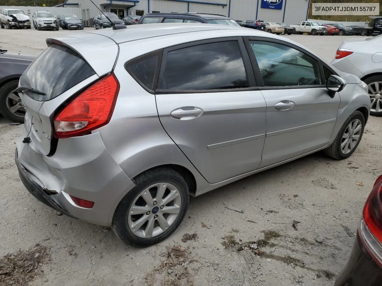 2013 Ford Fiesta S VIN: 3FADP4TJ3DM155787 Lot: 77170134