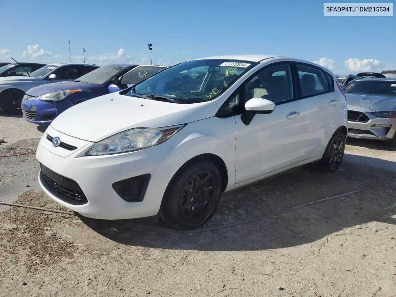 2013 Ford Fiesta S VIN: 3FADP4TJ1DM215534 Lot: 77372934