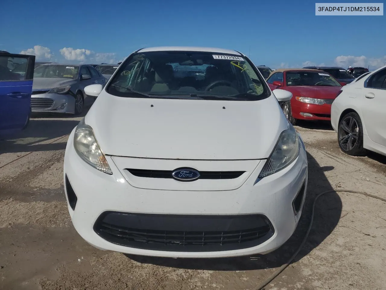 2013 Ford Fiesta S VIN: 3FADP4TJ1DM215534 Lot: 77372934