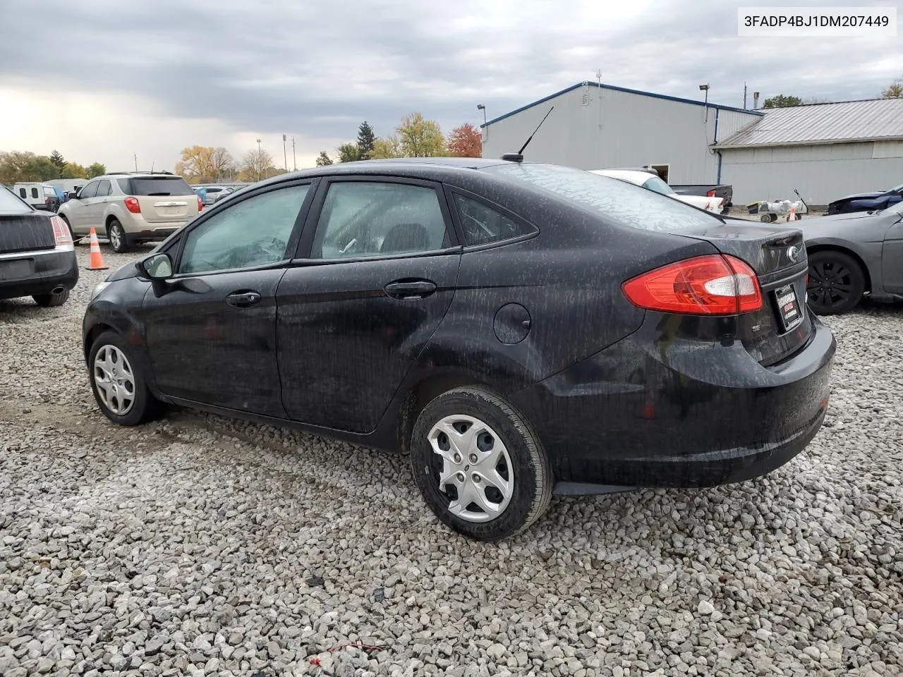 2013 Ford Fiesta Se VIN: 3FADP4BJ1DM207449 Lot: 77824804