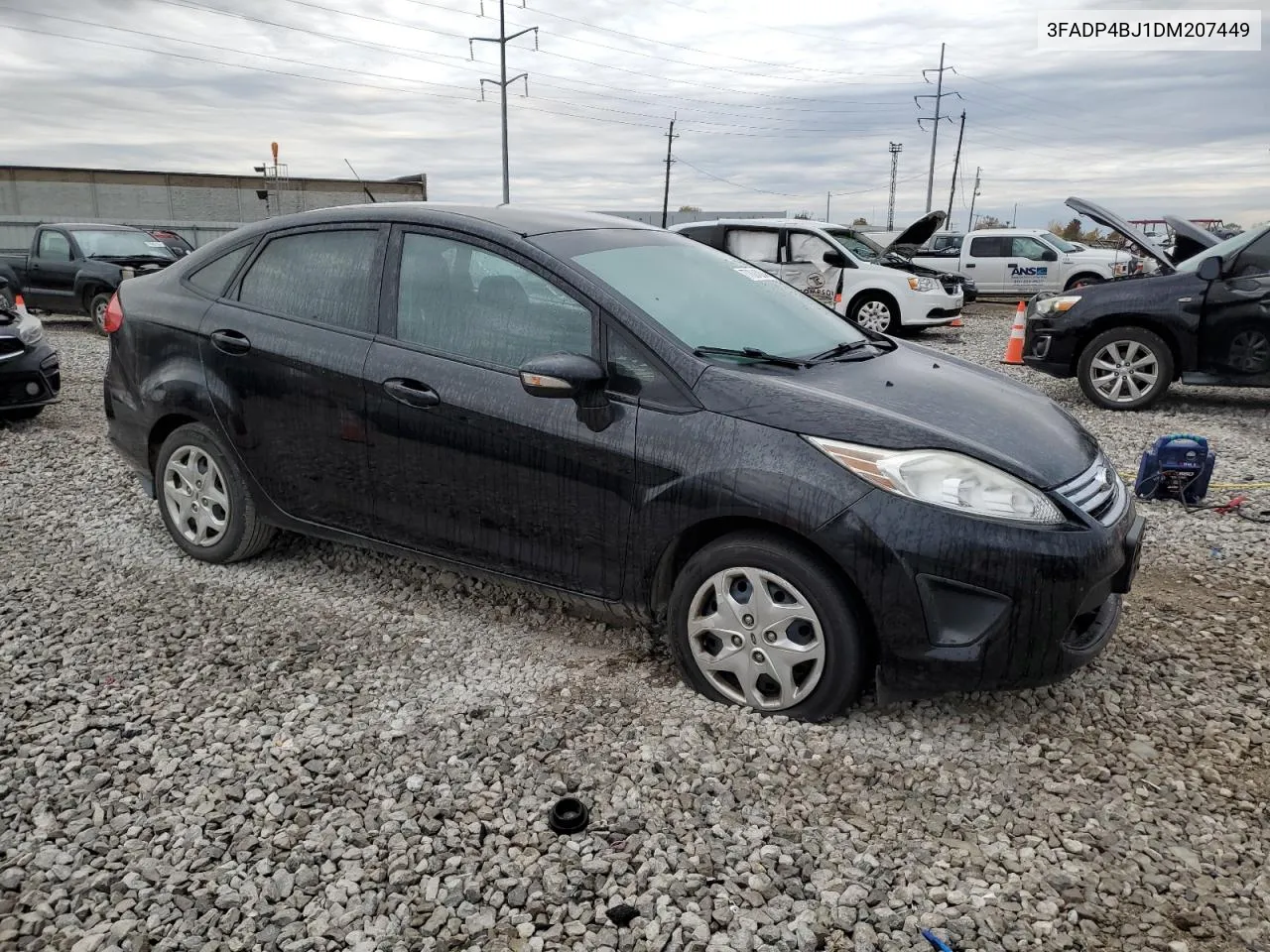 2013 Ford Fiesta Se VIN: 3FADP4BJ1DM207449 Lot: 77824804