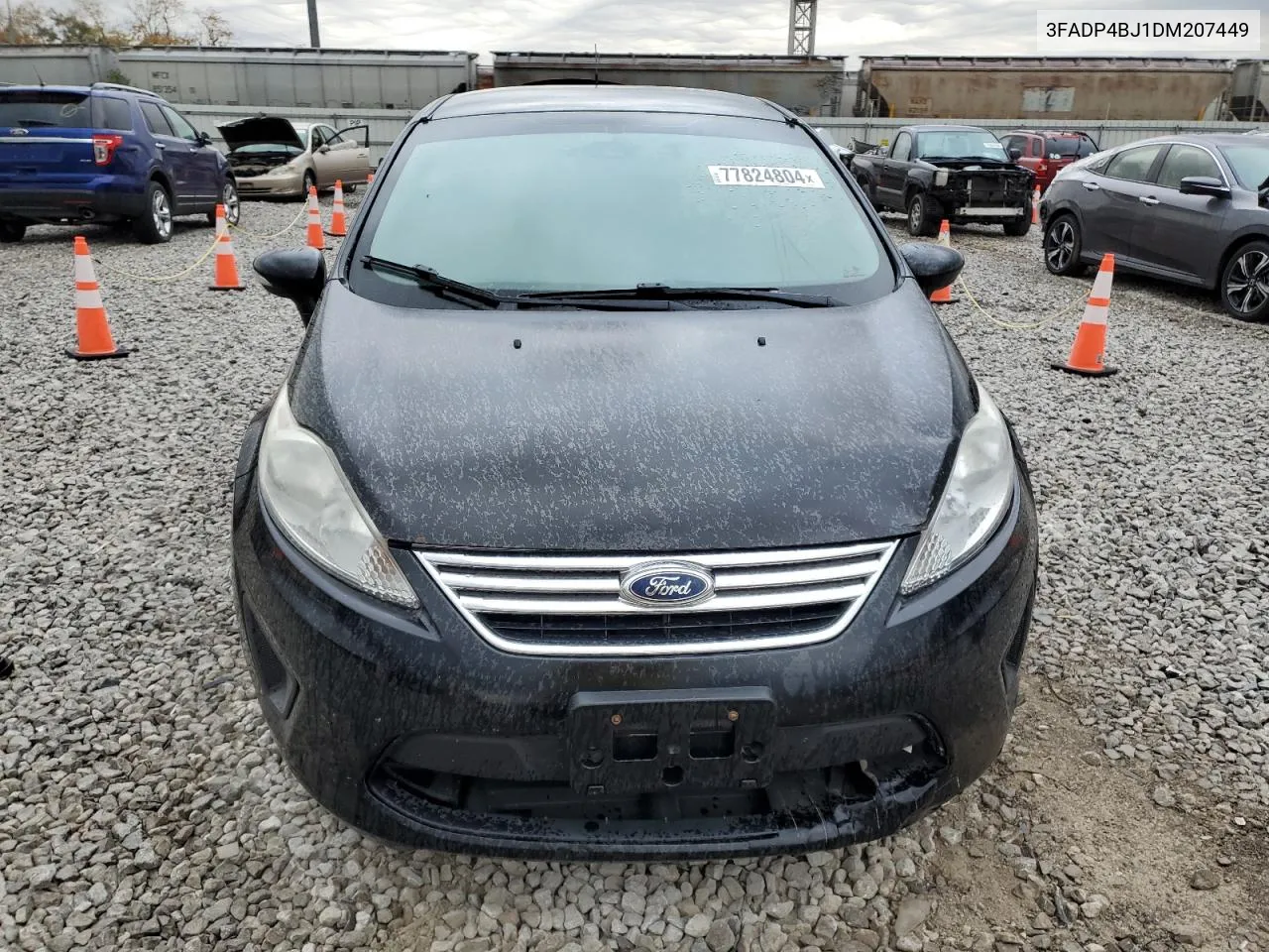 2013 Ford Fiesta Se VIN: 3FADP4BJ1DM207449 Lot: 77824804