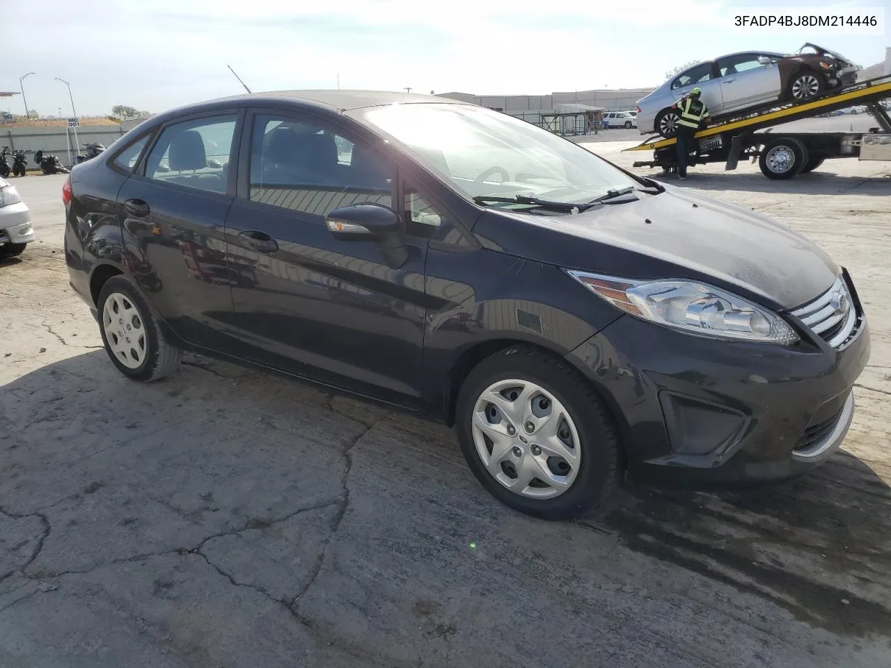 2013 Ford Fiesta Se VIN: 3FADP4BJ8DM214446 Lot: 78312794