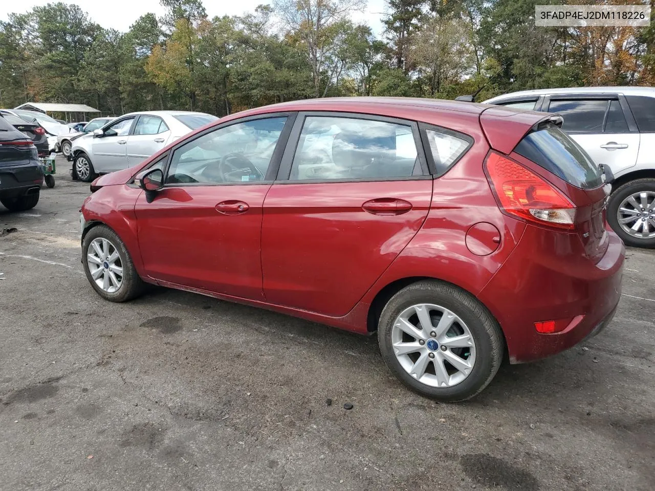 2013 Ford Fiesta Se VIN: 3FADP4EJ2DM118226 Lot: 79117314