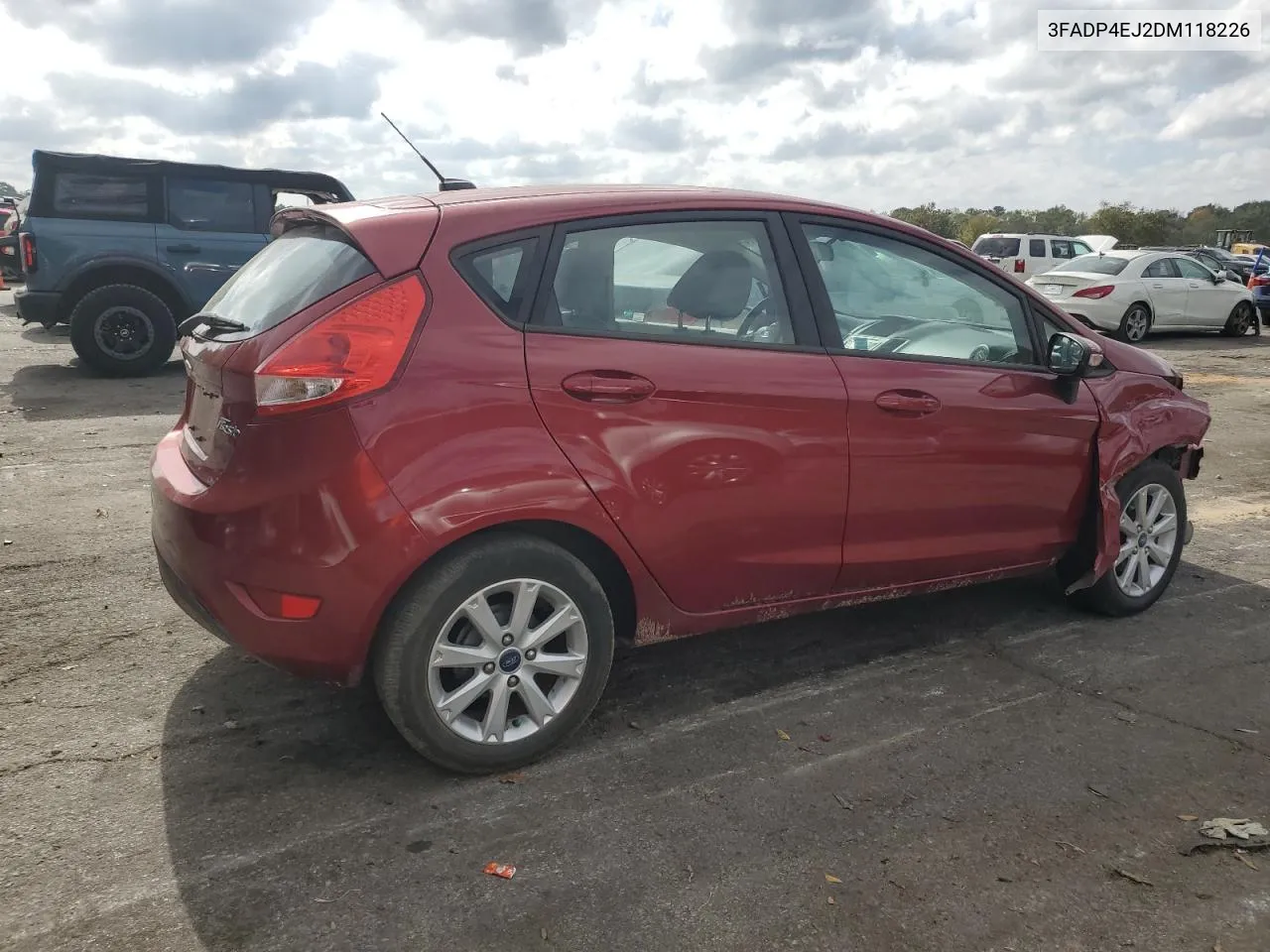 2013 Ford Fiesta Se VIN: 3FADP4EJ2DM118226 Lot: 79117314