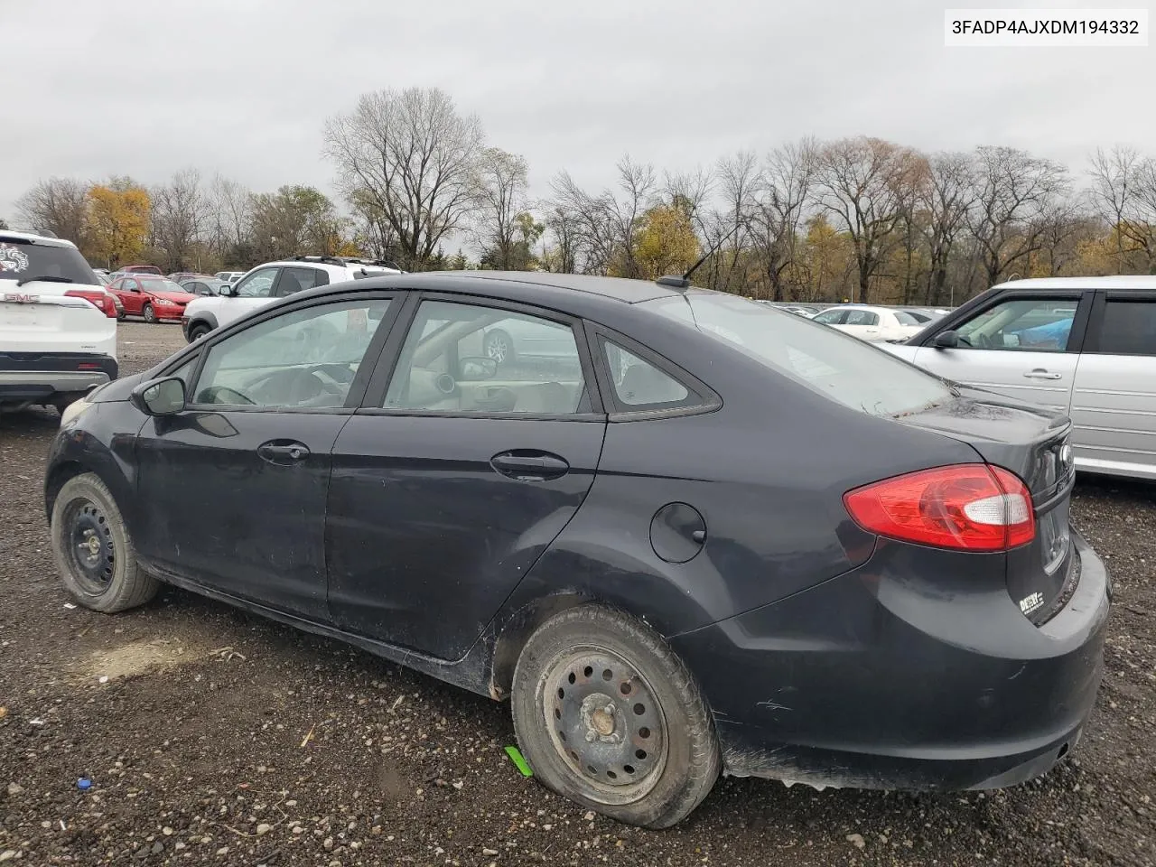 2013 Ford Fiesta S VIN: 3FADP4AJXDM194332 Lot: 79182004