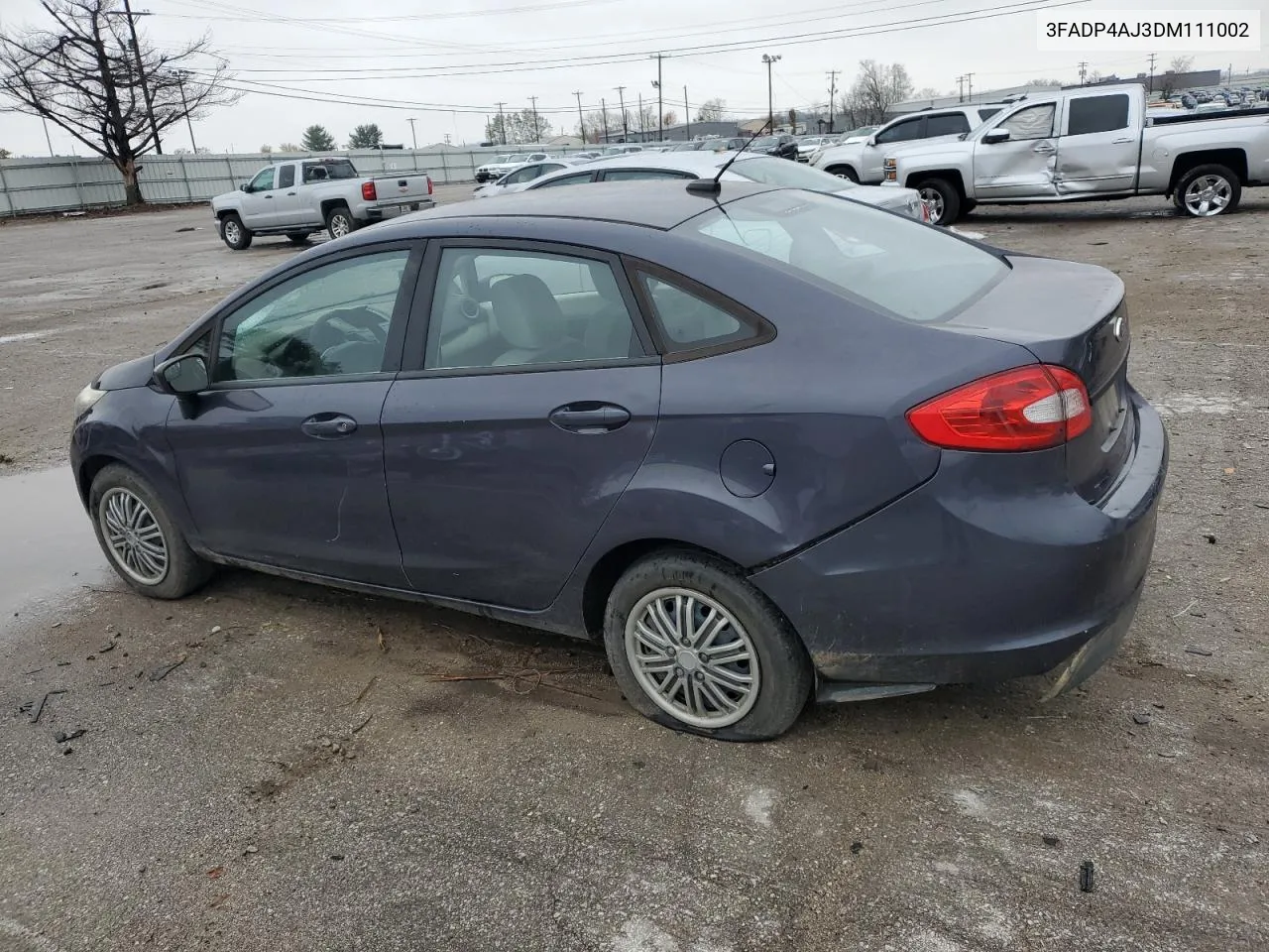 2013 Ford Fiesta S VIN: 3FADP4AJ3DM111002 Lot: 79632874