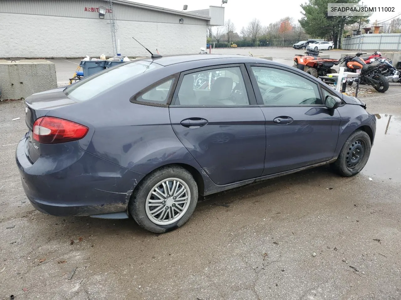 2013 Ford Fiesta S VIN: 3FADP4AJ3DM111002 Lot: 79632874