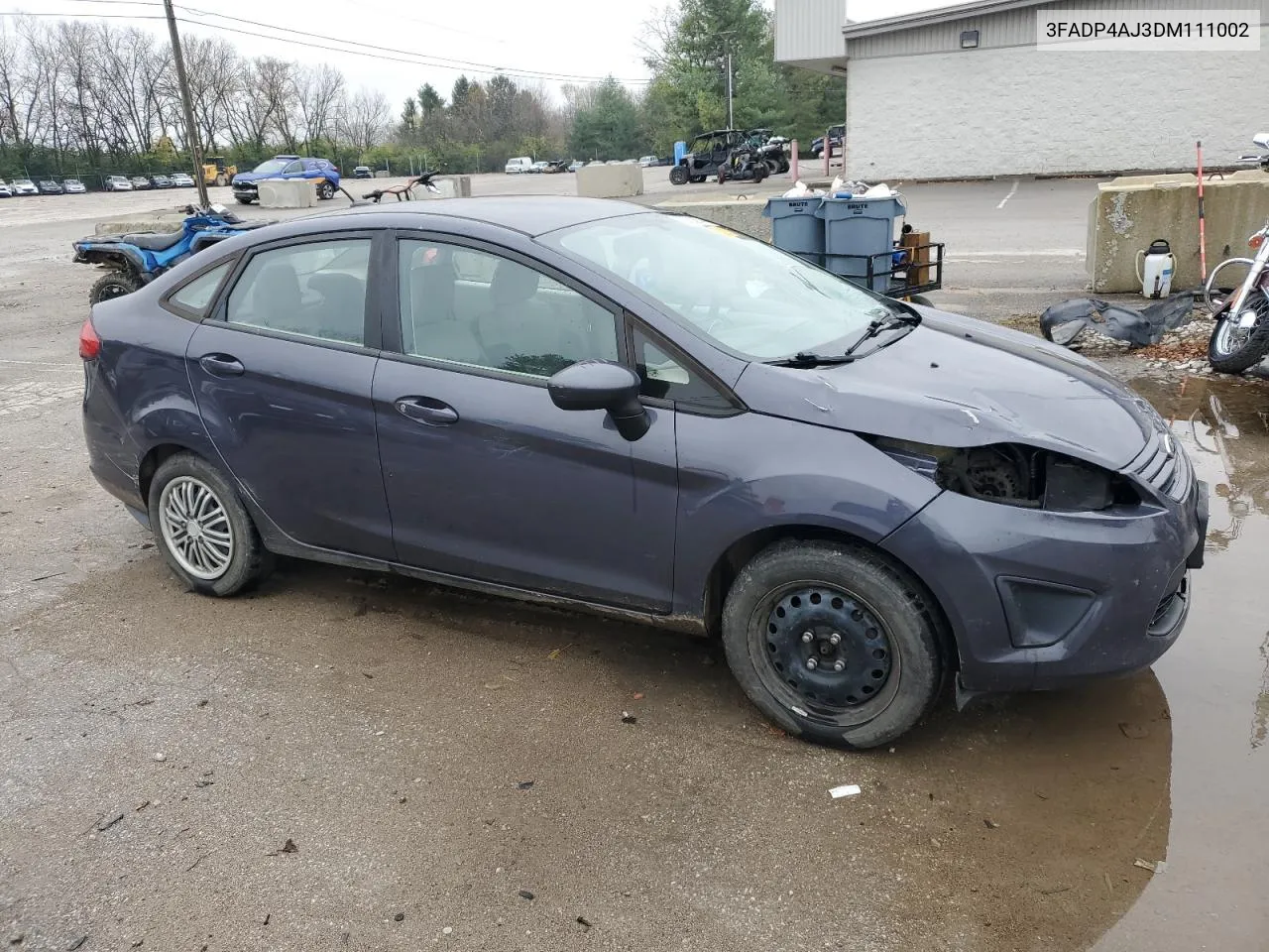 2013 Ford Fiesta S VIN: 3FADP4AJ3DM111002 Lot: 79632874