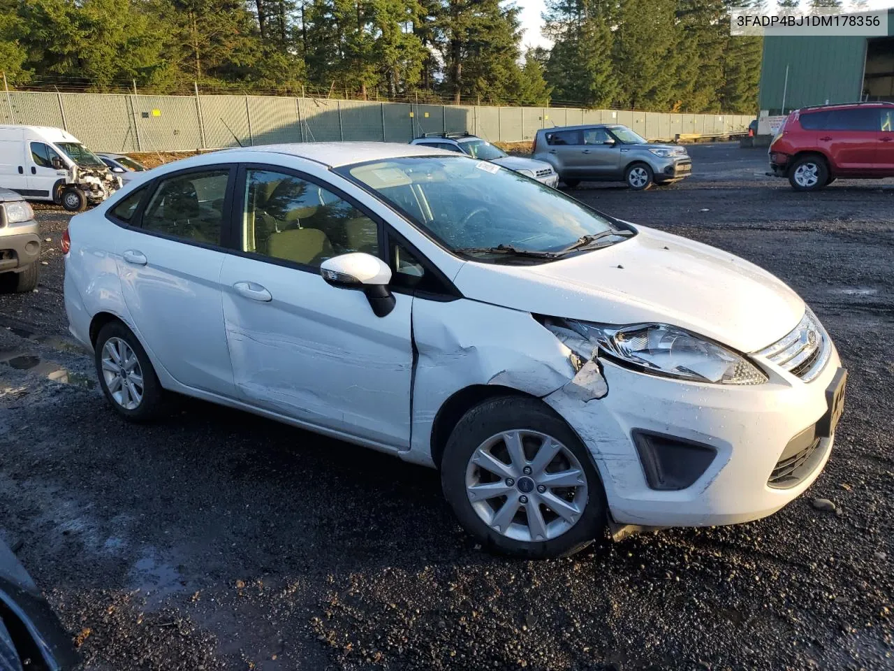 2013 Ford Fiesta Se VIN: 3FADP4BJ1DM178356 Lot: 79668114