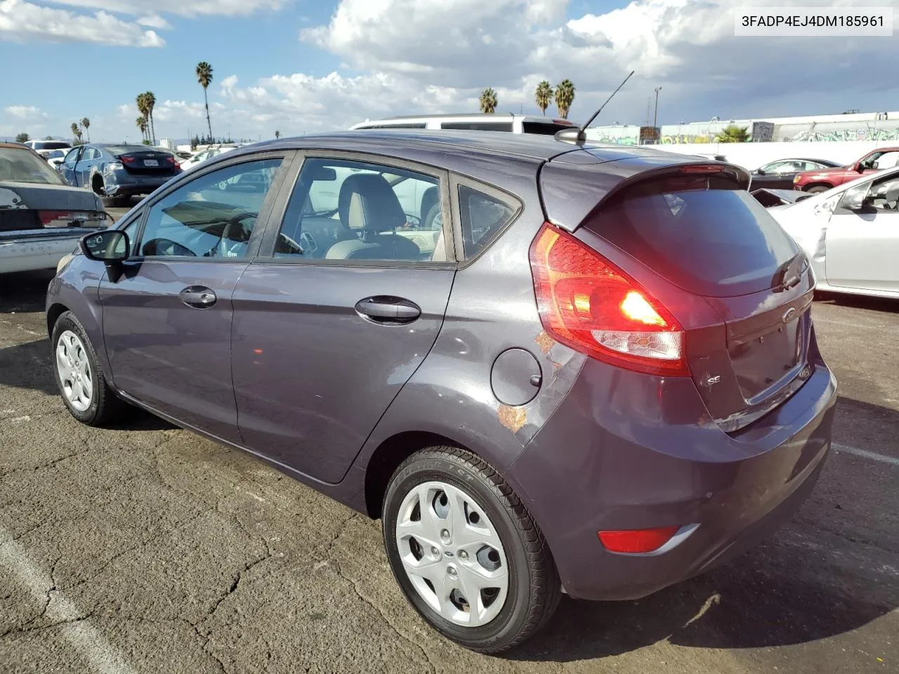 2013 Ford Fiesta Se VIN: 3FADP4EJ4DM185961 Lot: 80796164