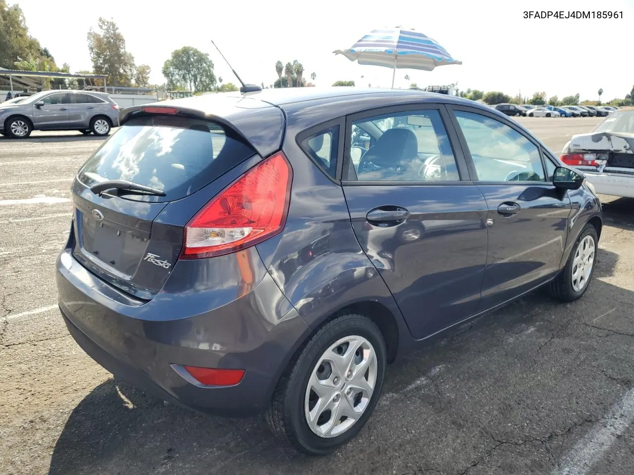 2013 Ford Fiesta Se VIN: 3FADP4EJ4DM185961 Lot: 80796164