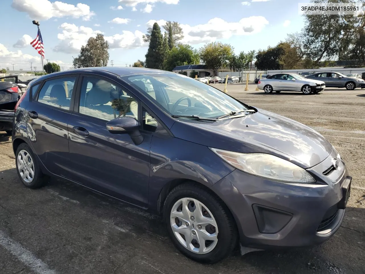 2013 Ford Fiesta Se VIN: 3FADP4EJ4DM185961 Lot: 80796164