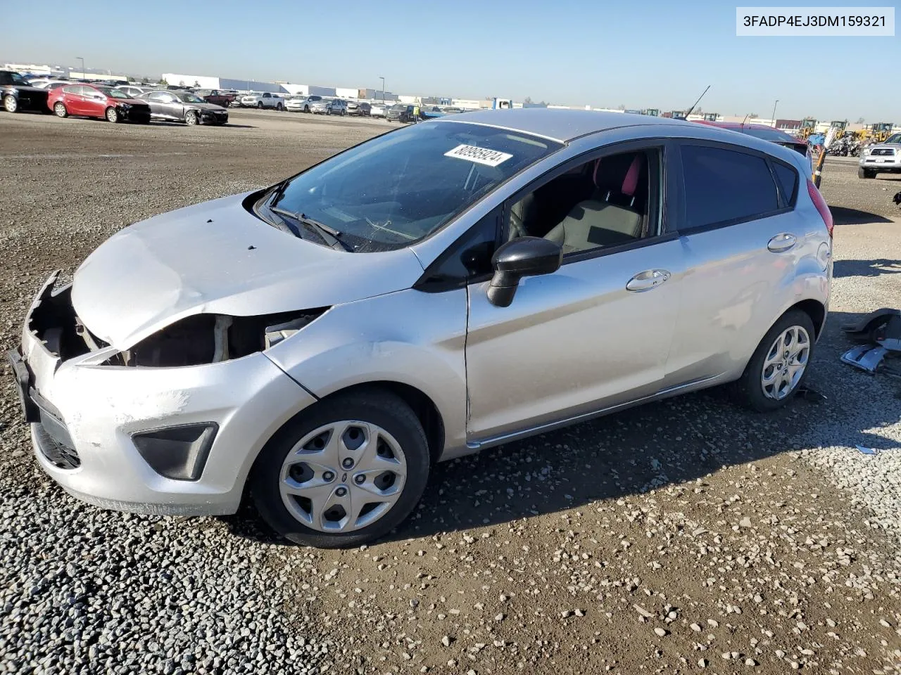 2013 Ford Fiesta Se VIN: 3FADP4EJ3DM159321 Lot: 80995924