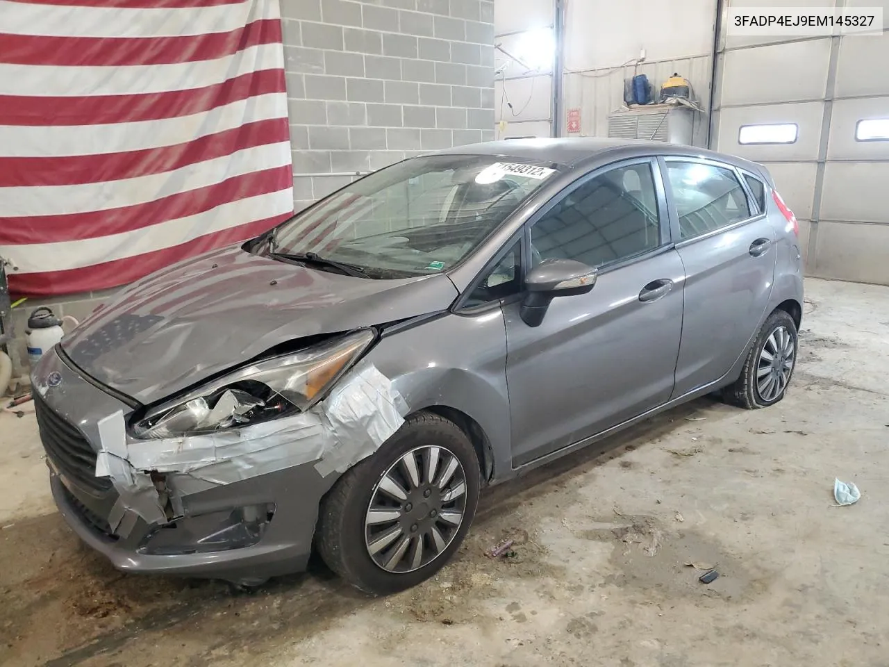 2014 Ford Fiesta Se VIN: 3FADP4EJ9EM145327 Lot: 40741053