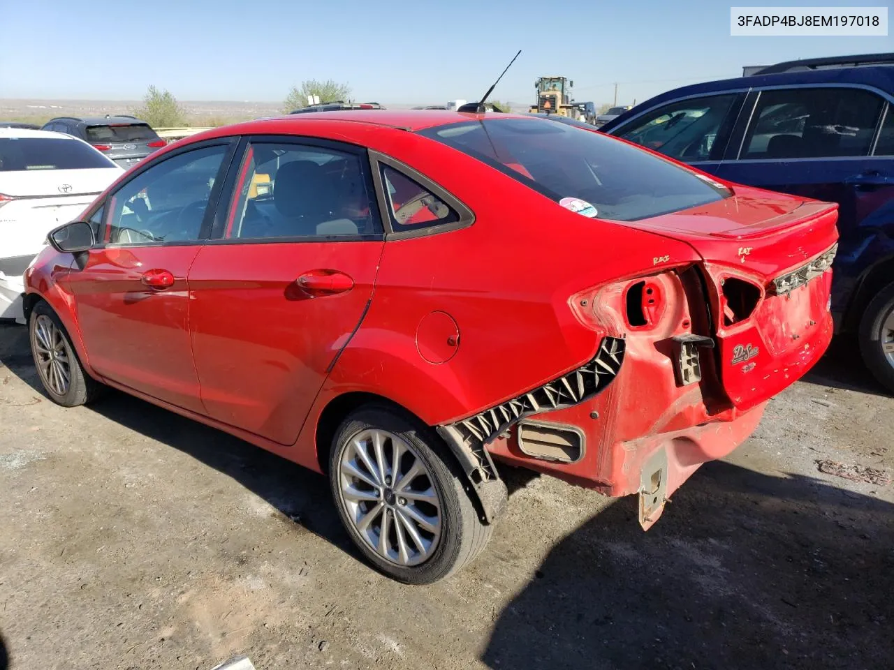 2014 Ford Fiesta Se VIN: 3FADP4BJ8EM197018 Lot: 45066474