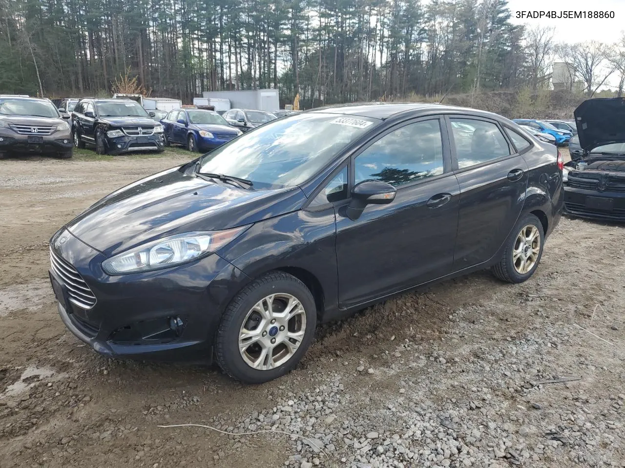 2014 Ford Fiesta Se VIN: 3FADP4BJ5EM188860 Lot: 53377604