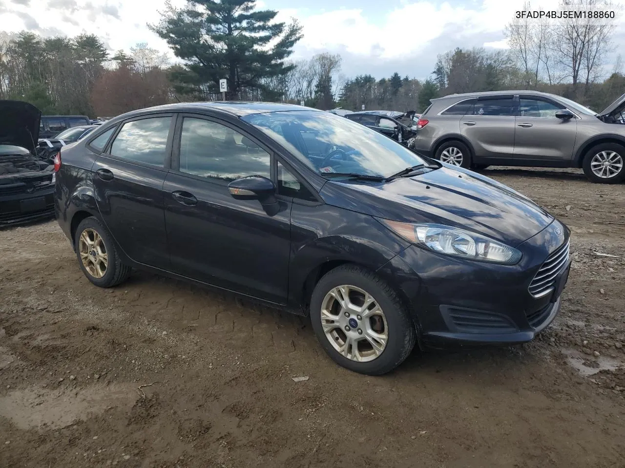 2014 Ford Fiesta Se VIN: 3FADP4BJ5EM188860 Lot: 53377604