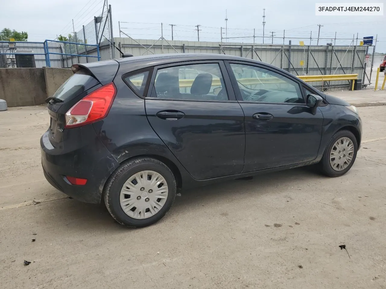 2014 Ford Fiesta S VIN: 3FADP4TJ4EM244270 Lot: 59665754