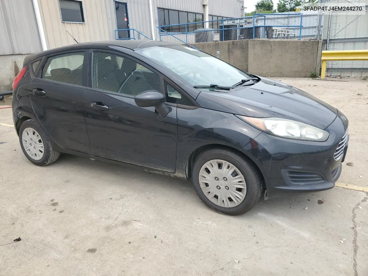 2014 Ford Fiesta S VIN: 3FADP4TJ4EM244270 Lot: 59665754