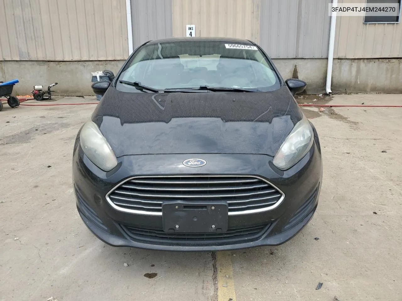 2014 Ford Fiesta S VIN: 3FADP4TJ4EM244270 Lot: 59665754