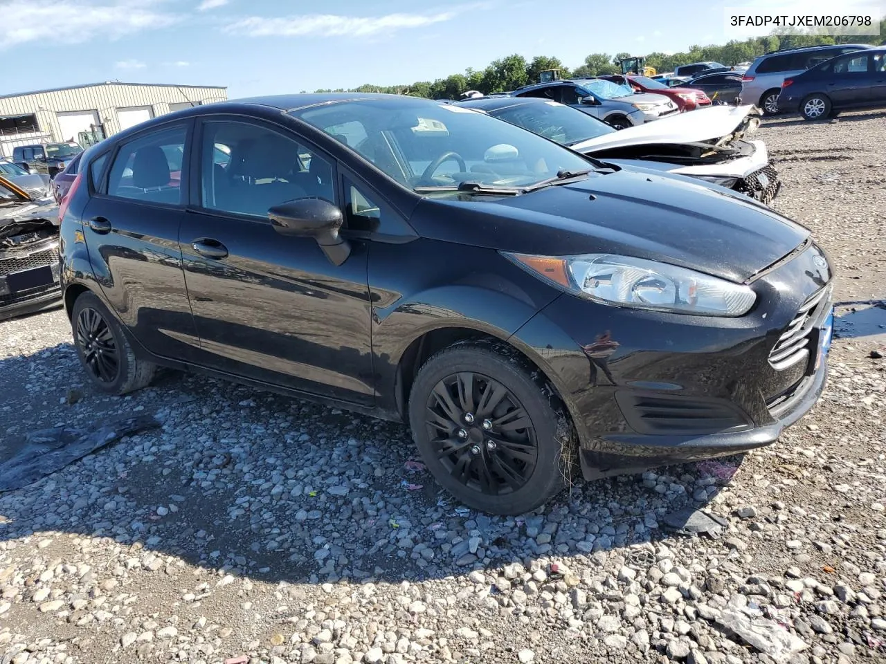 2014 Ford Fiesta S VIN: 3FADP4TJXEM206798 Lot: 60705834